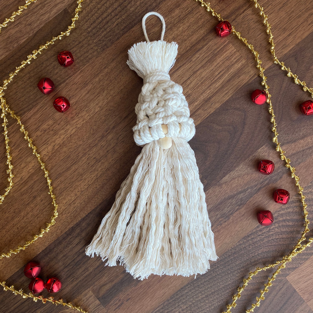 Holiday Gnome - Macramé Decor (large)